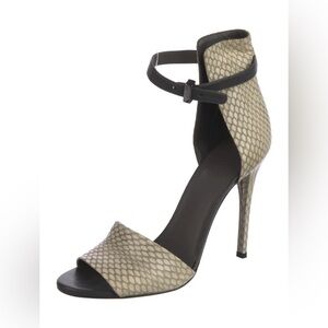 Vince Giustina Real Snakeskin Heels - size 8.5 US/ 39.5 EUR